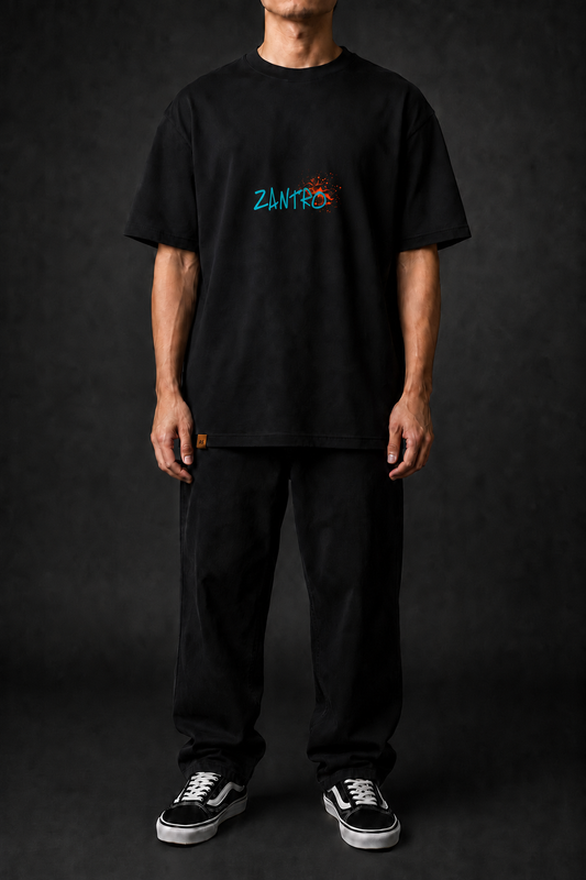 CAMISETA OVERSIZED FIT CHECK DRIP ON POINT ZANTRO