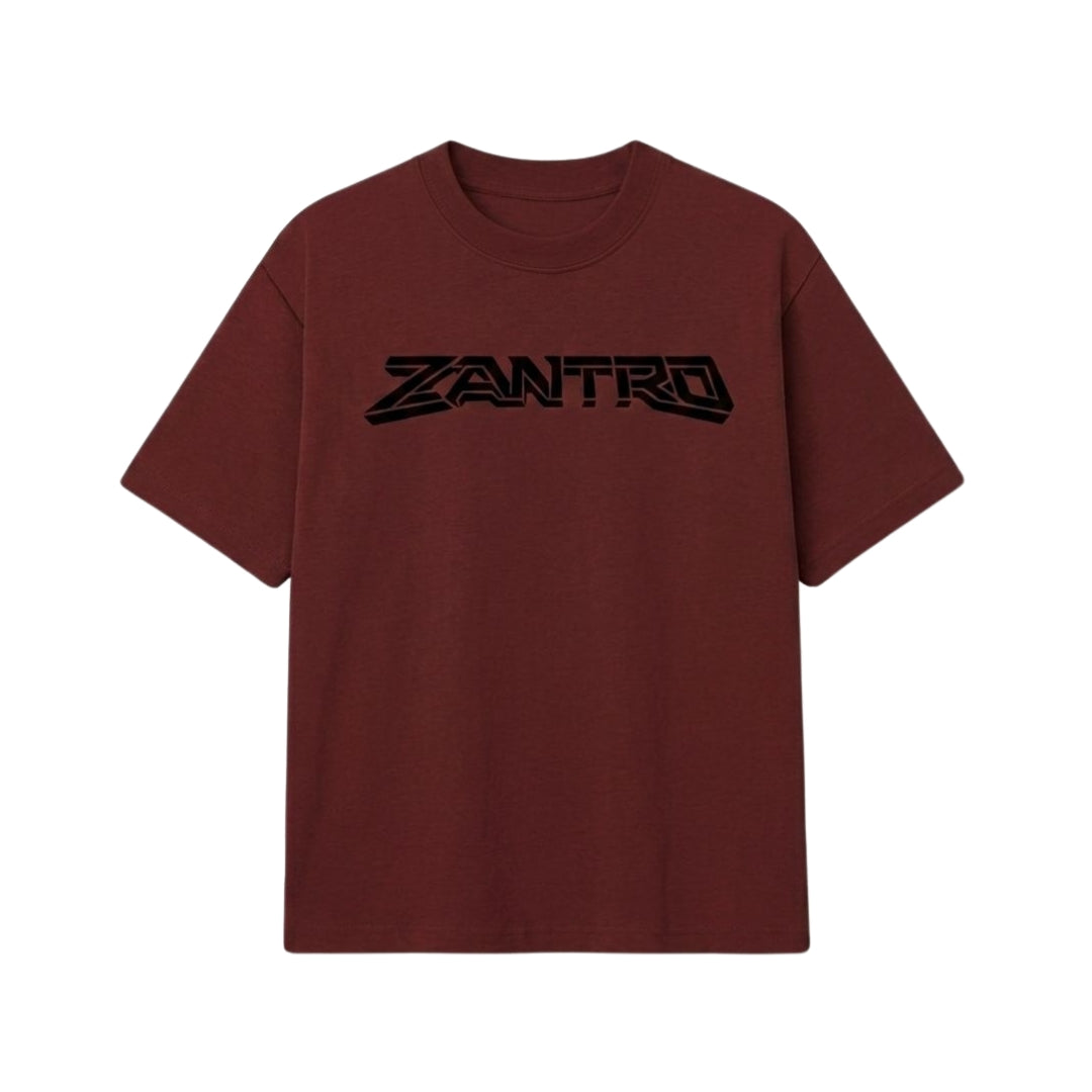 CAMISETA DE TREINO OVERSIZED VINHO ZANTRO