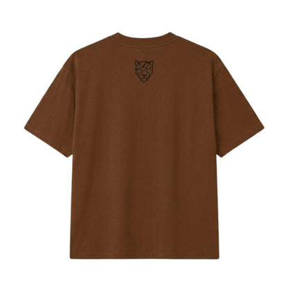 CAMISETA DE TREINO OVERSIZED MARROM ZANTRO