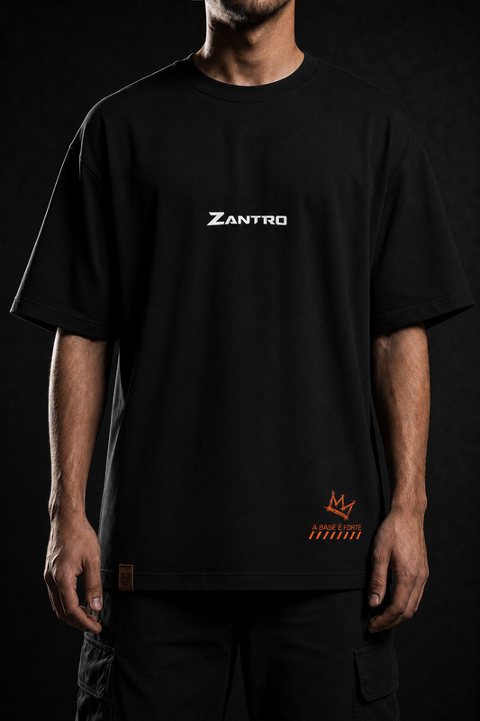 CAMISETA OVERSIZED BUILD THE BASE ZANTRO