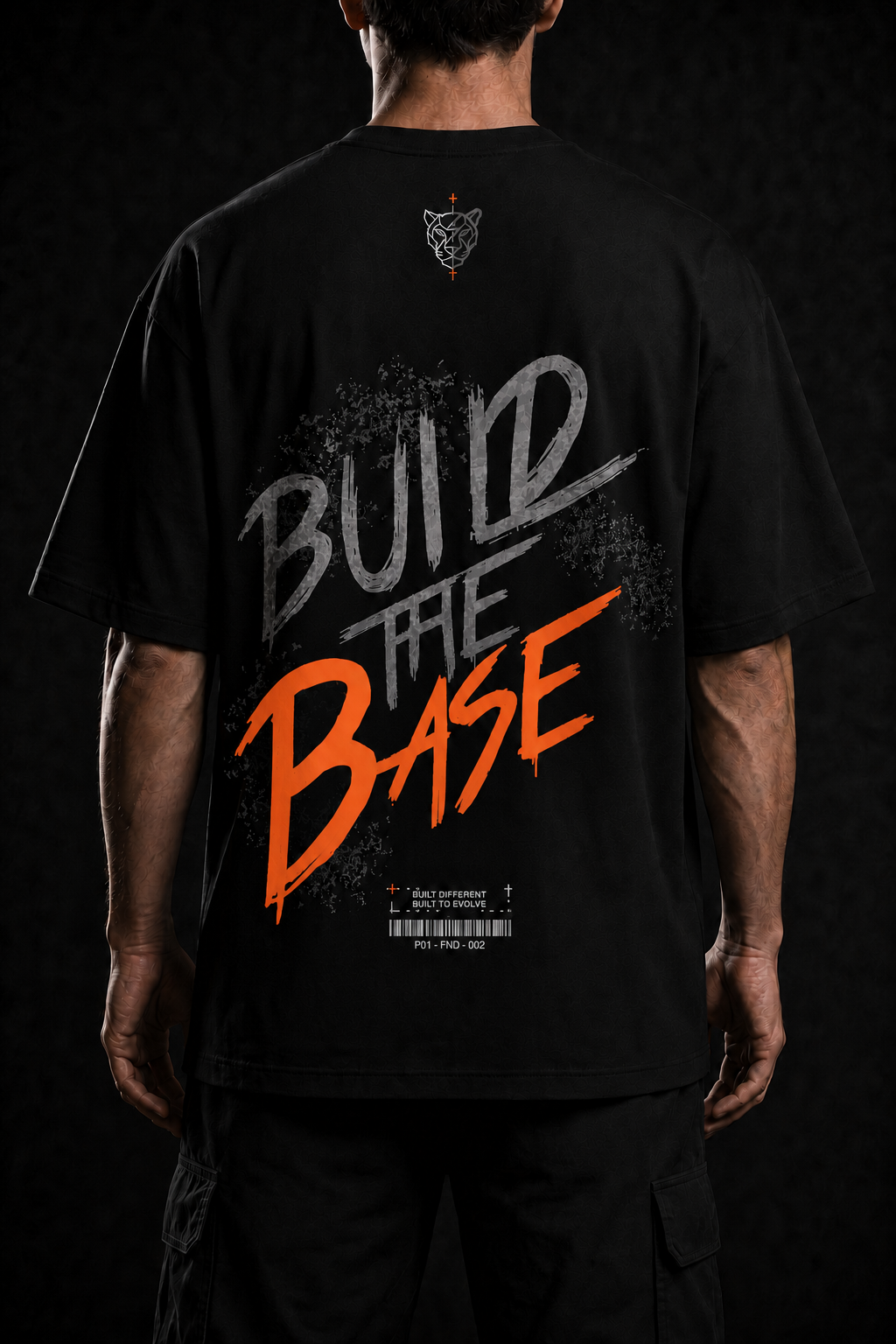 CAMISETA OVERSIZED BUILD THE BASE ZANTRO