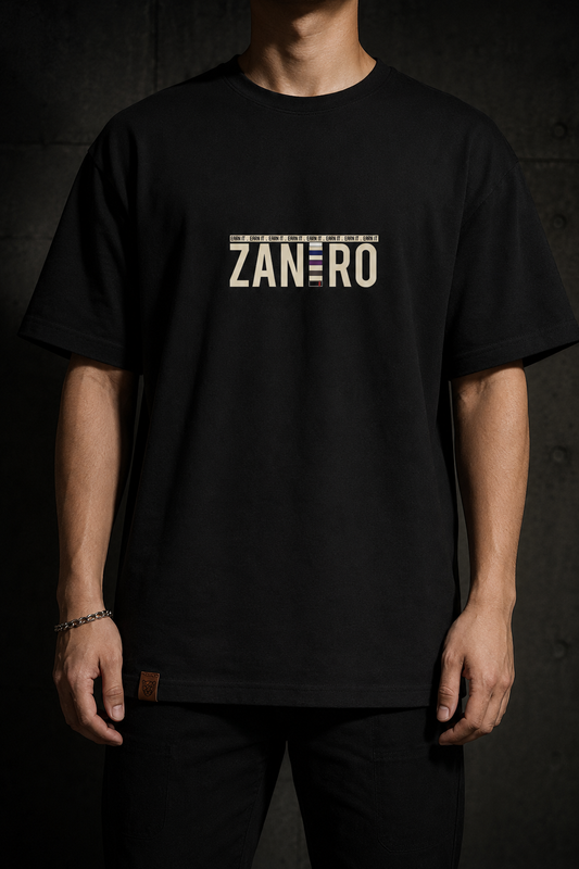 CAMISETA OVERSIZED EARN IT ZANTRO