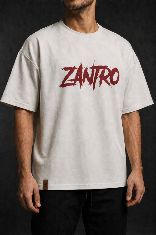 CAMISETA OVERSIZED SIGNATURE ZANTRO Z1