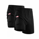 Kit 2 Shorts Compressão 2 em 1 - PROFIT APEX [COMPRE 1, LEVE2]