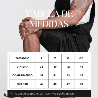 kit 2 Bermudas Academia Masculinas ProFit [COMPRE 1 LEVE 2]