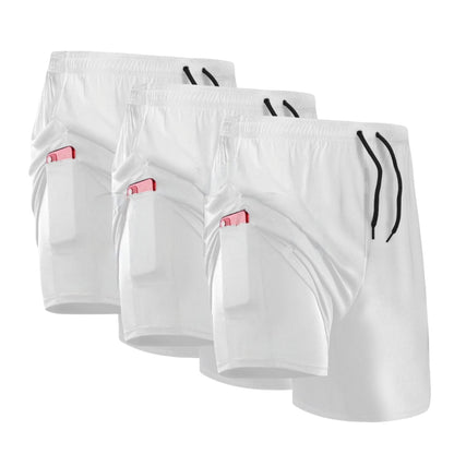 Pague 2 Leve 3 - Shorts Compressão 2 em 1 - PROFIT APEX