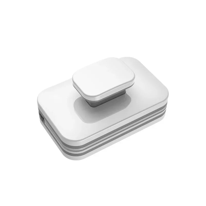 Double Sided Magnetic Window Cleaner - A High-rise Glass Cleaning Tool with A Safety Rope, Suitable for Windows 3-10mm Thick