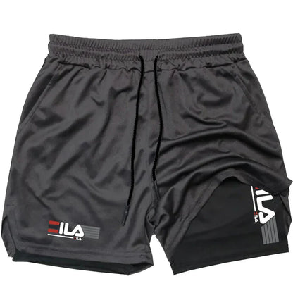 Short de Compressão Masculino ProFit 2 em 1