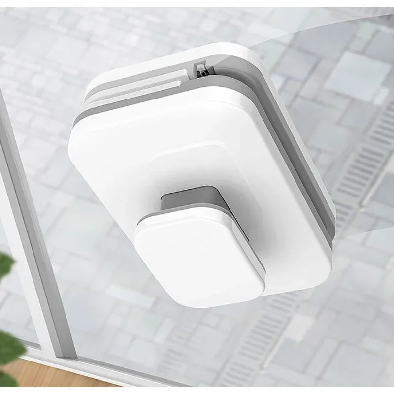 Double Sided Magnetic Window Cleaner - A High-rise Glass Cleaning Tool with A Safety Rope, Suitable for Windows 3-10mm Thick