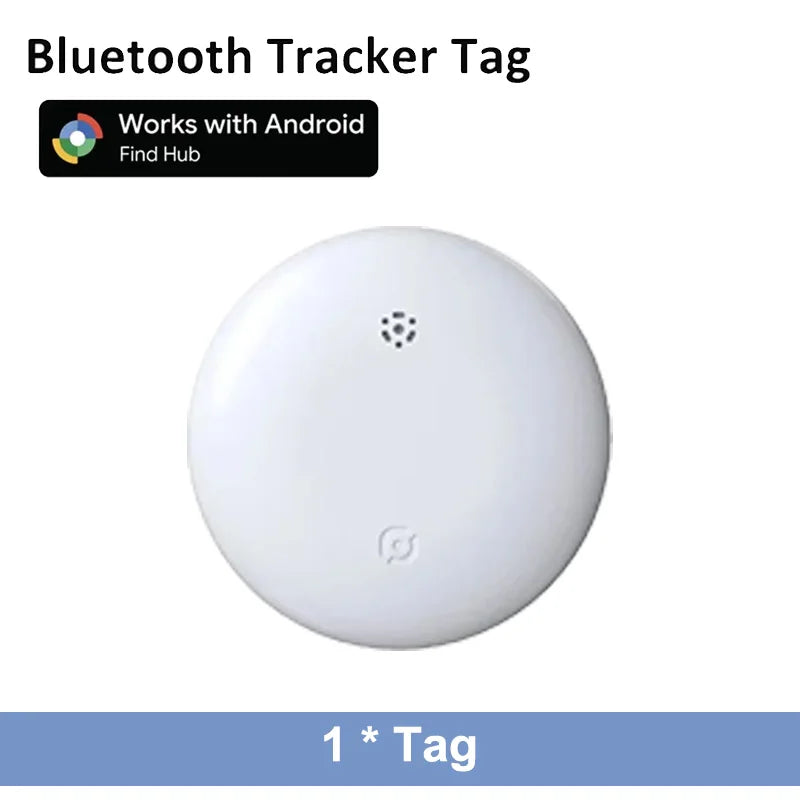 Bluetooth Tracker Compatible with Google Find My (Android Only), Tracker for Pets, Cat Location Tracker with Holder, Cat Collar