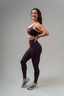 TOP ALÇA FINA + CALÇA LEGGING BOLSO LATERAL ZANTRO