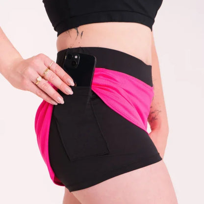 SHORT DUPLO FEMININO