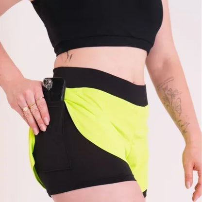 SHORT DUPLO FEMININO