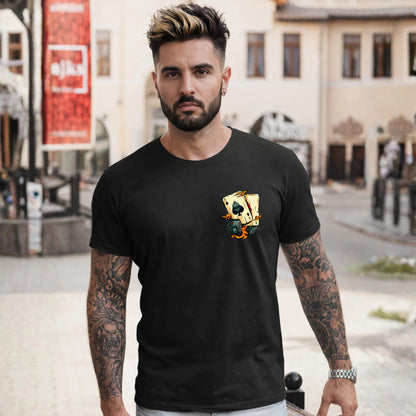 Camiseta Cartas Dark