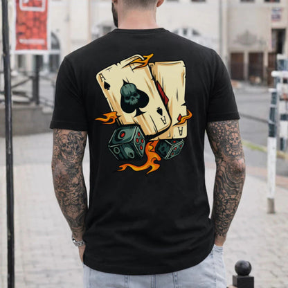 Camiseta Cartas Dark