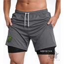 Bermuda Compressão 2em1 MONSTER PRO FIT Masculina DryFit