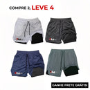 KIT 4 SHORTS DE COMPRESSÃO 2 EM 1 PROFIT  [PAGUE 02 LEVE 04]