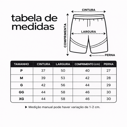 kit 4 Bermudas Academia Masculinas ProFit [COMPRE 2 LEVE 4]